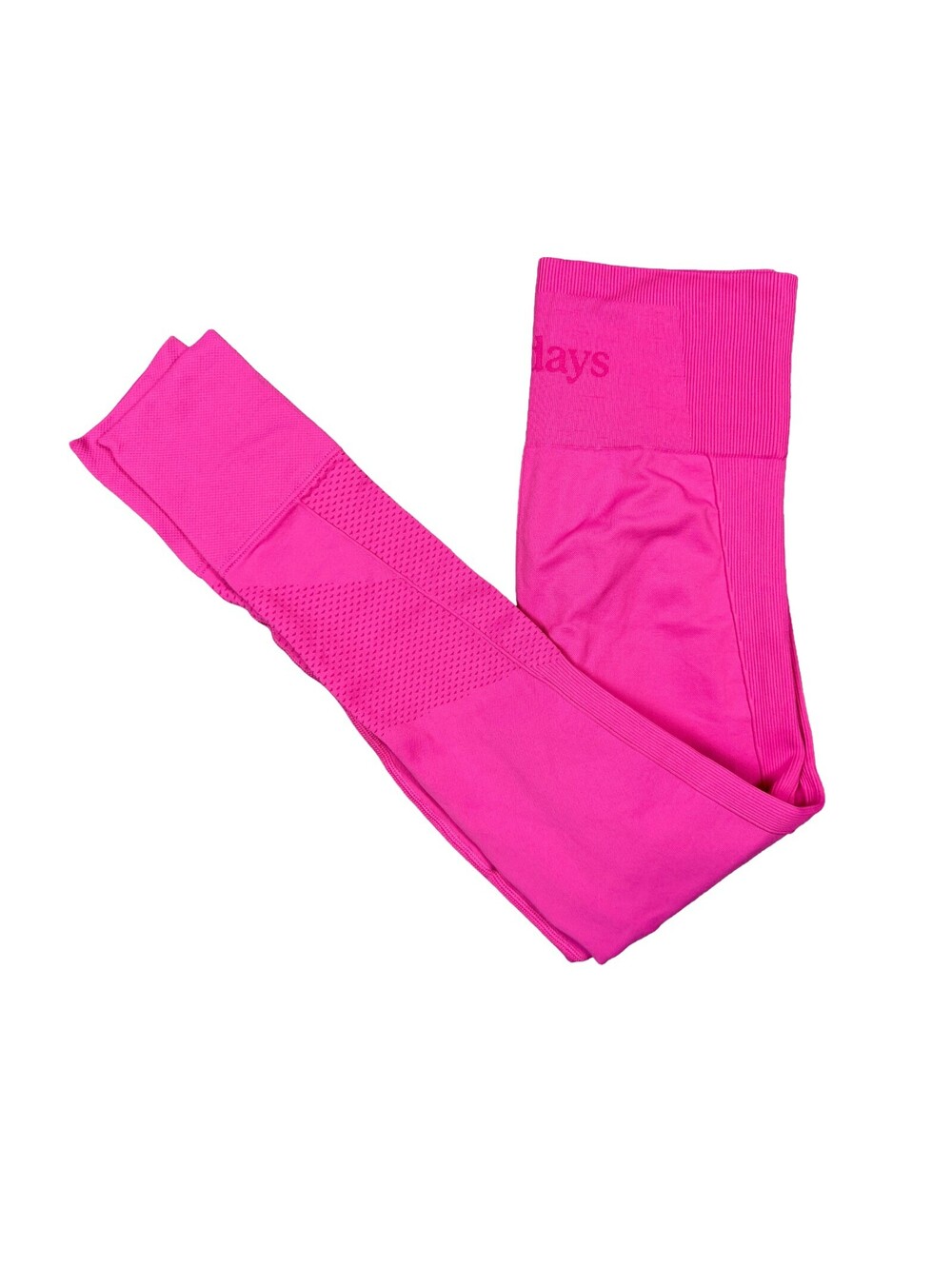 Halfdays Sophia Leggings Women’s Small Hot Pink Seamless Ski Base Layer Pants